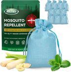 Mosquito Repellent Outdoor Patio & Yard: Natural Citronella & Peppermint Oil Pouches – Safe for Kids & Pets – Camping & Backyard 10 Pouches