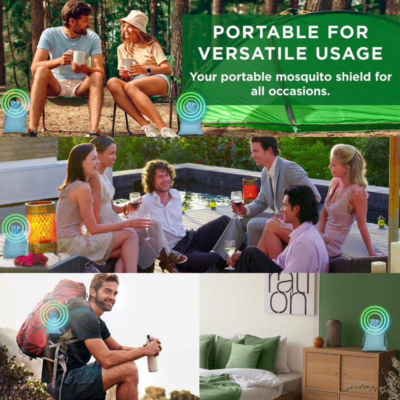 Mosquito Repellent Outdoor Patio & Yard: Natural Citronella & Peppermint Oil Pouches – Safe for Kids & Pets – Essential Oils Formula – Mosquitoes Repeller – Camping & Backyard 10 Pack – image 6